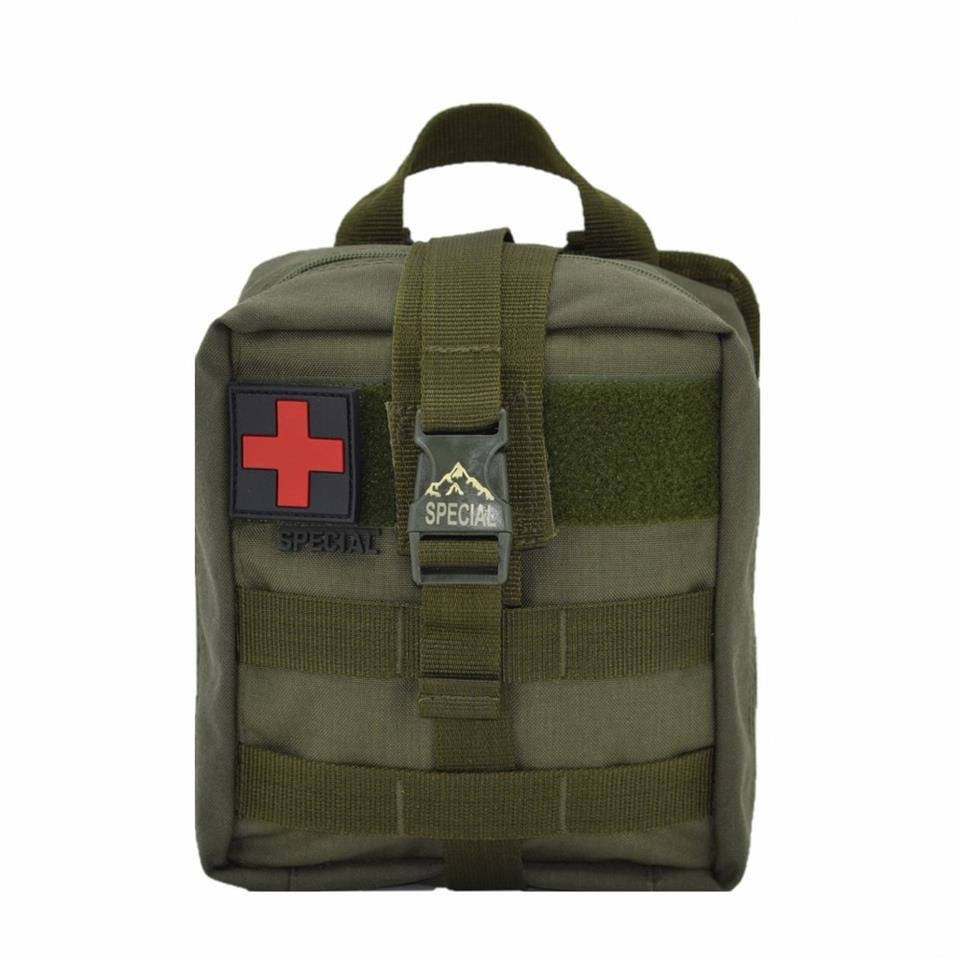 Аптечка армейская Military крепеж на MOLLE 20х8х15 см Хаки