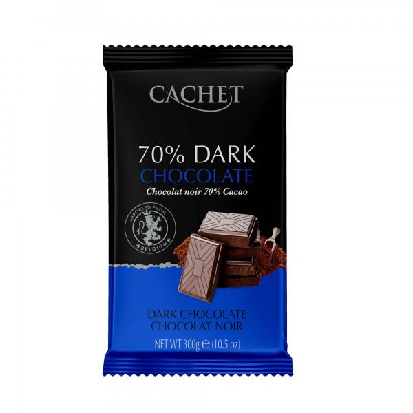 Шоколад чорний Cachet Extra Dark Chocolate 300 г (216452) - фото 1