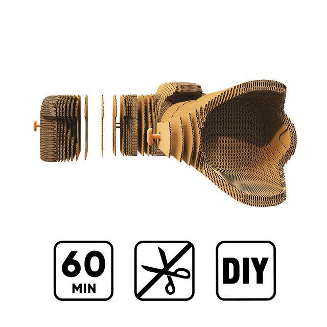 3D Пазл картонний Cartonic Камера (CARTCAM) - фото 3 3D Пазл картонний Cartonic Камера (CARTCAM) - фото 3