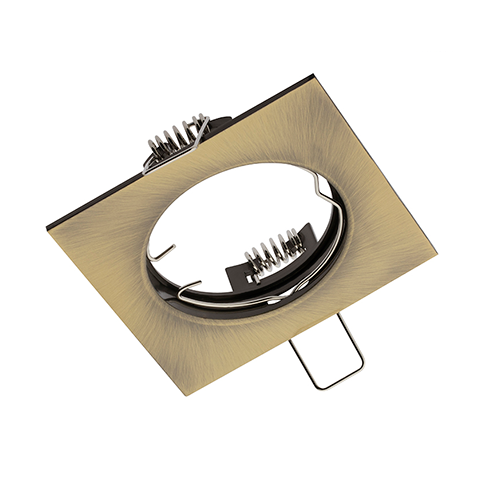 Светильник точечный GTV Porto OP-PROD4-30 стальной квадратный платина (1310471871)