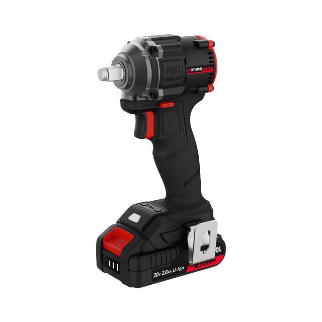 Гайкокрут ударний акумуляторний з безщітковим двигуном 20 В 350 Nm COMPACT 1/2" без ЗУ та АКБ