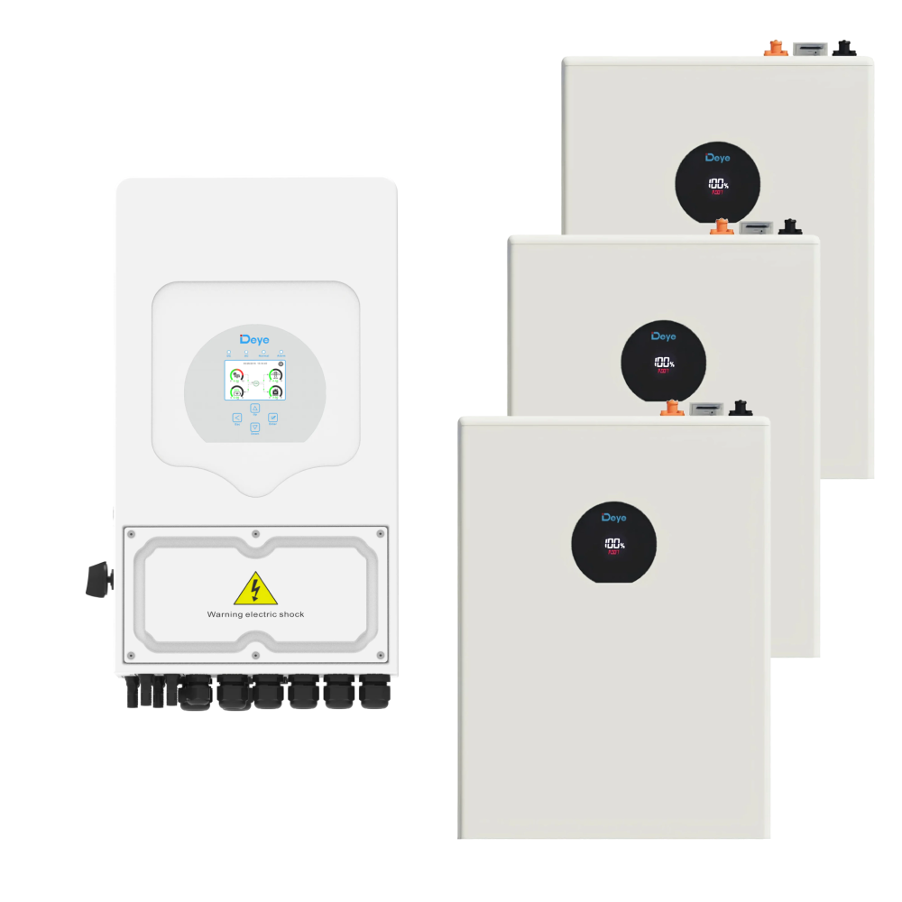 Комплект резервного питания Deye SE-F5 SUN-05K-SG05LP1-EU-AM2-PLUS+ 3 шт. (3228528973)