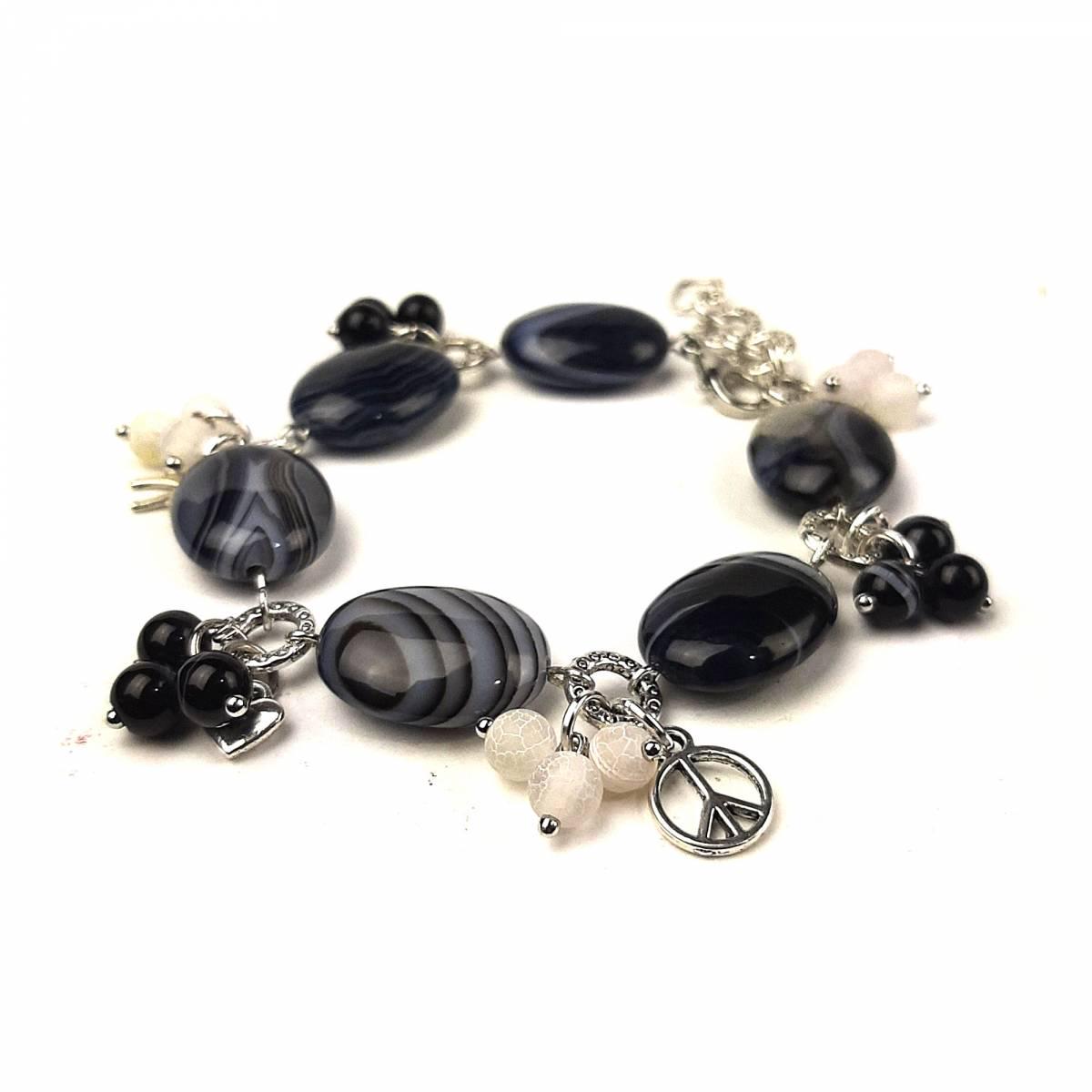 Браслет DARSANA Зима из натуральных камней агат (DRSU0056578) Браслет DARSANA Зима из натуральных камней агат (DRSU0056578)