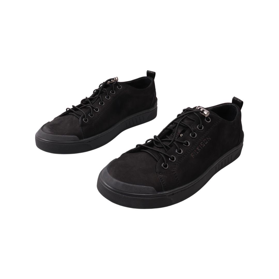 Кеди чоловічі Konors з нубука р. 40 Чорний (589-21DTC) - фото 5 Кеди чоловічі Konors з нубука р. 40 Чорний (589-21DTC) - фото 5