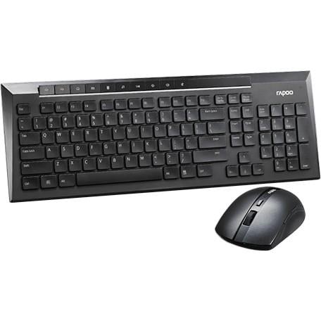 Клавиатура с мышкой RAPOO K2600 Touchpad Grey (51717)