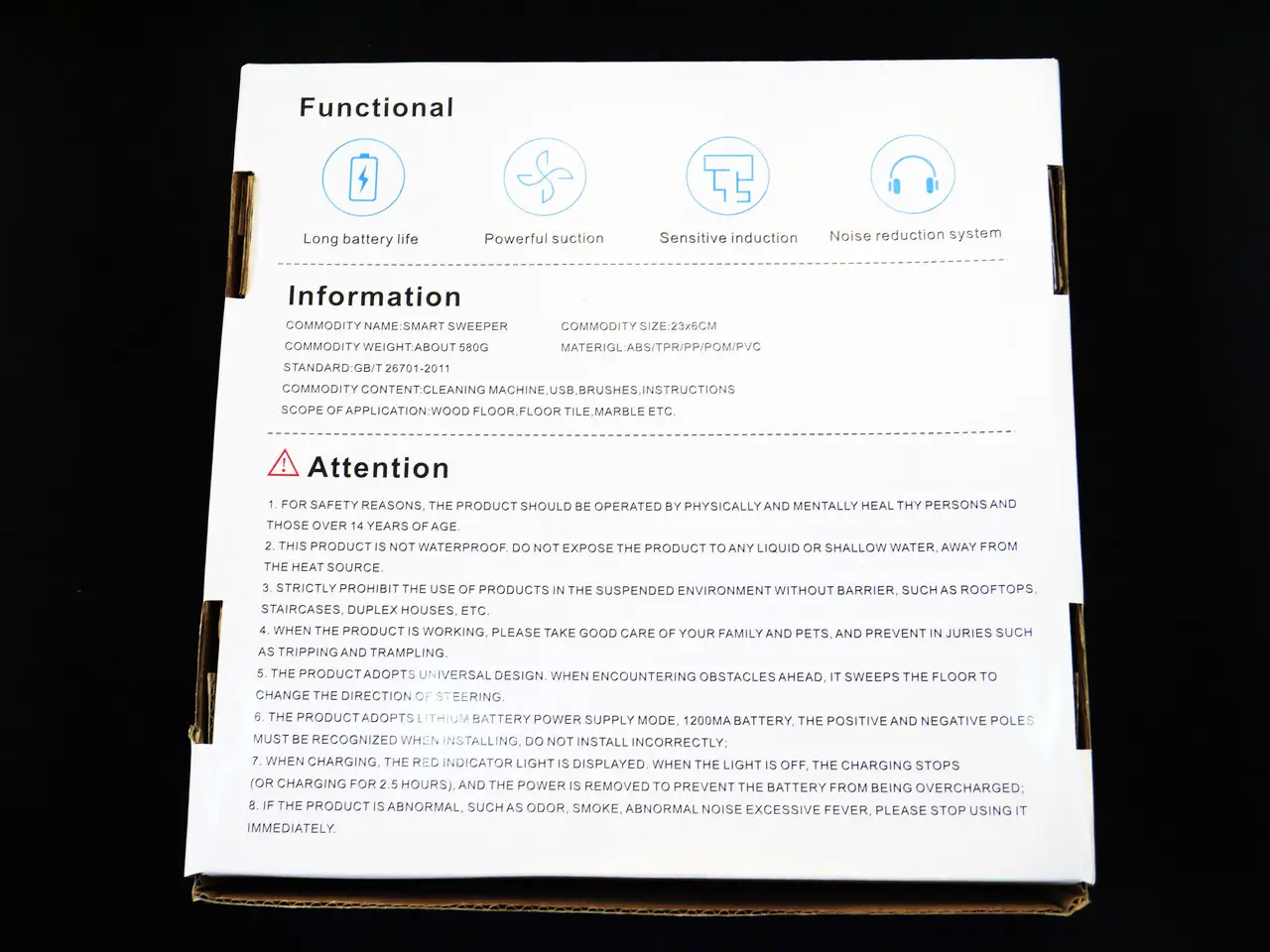 Робот пилосос Ximei Smart Robot розумний на акумуляторі - фото 10 Робот пилосос Ximei Smart Robot розумний на акумуляторі - фото 10