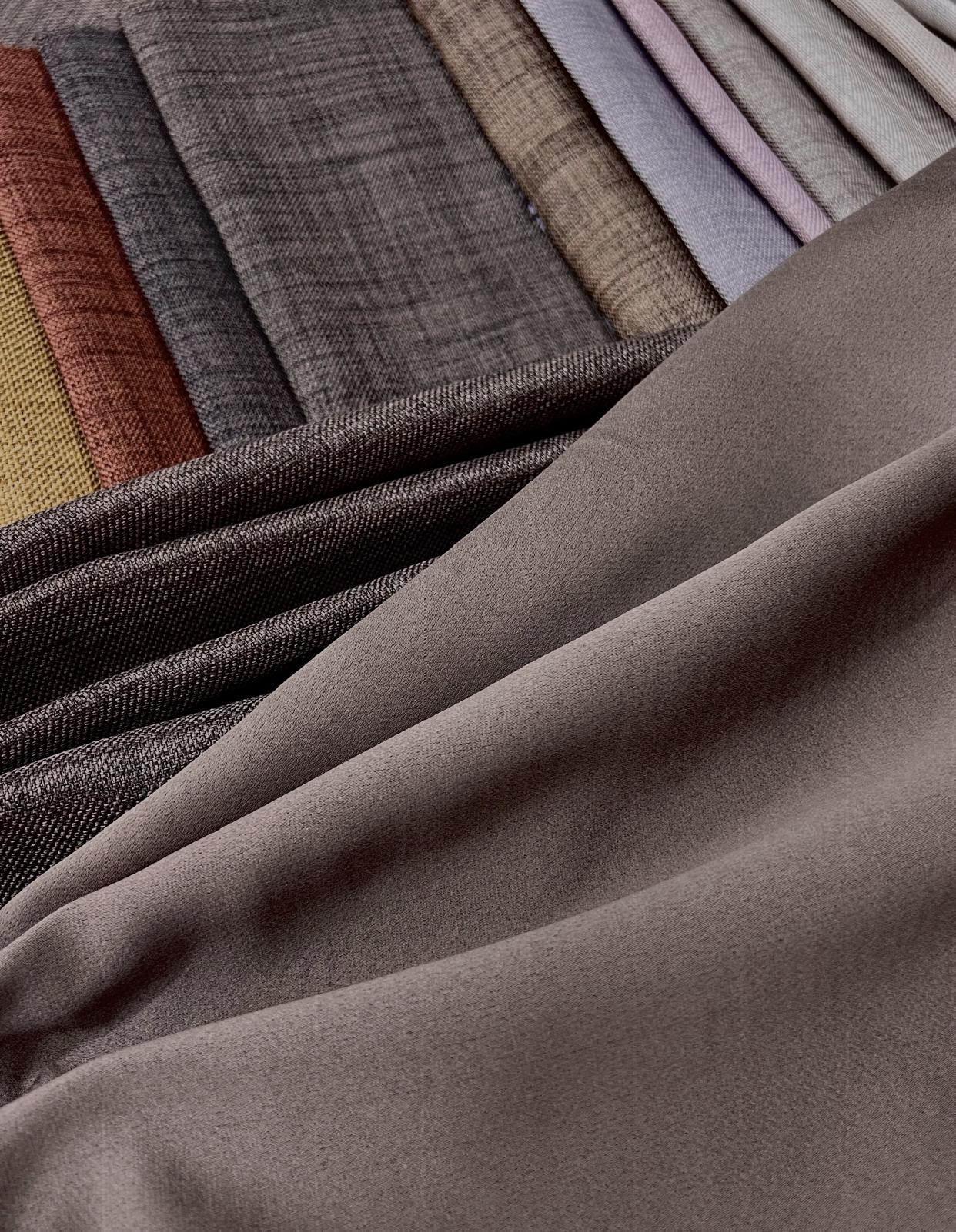 Однотонная ленная штора с подкладкой blackout на тесьме 6 см 200х260 см Коричневый (21309-1457-T47) - фото 5 Однотонная ленная штора с подкладкой blackout на тесьме 6 см 200х260 см Коричневый (21309-1457-T47) - фото 5