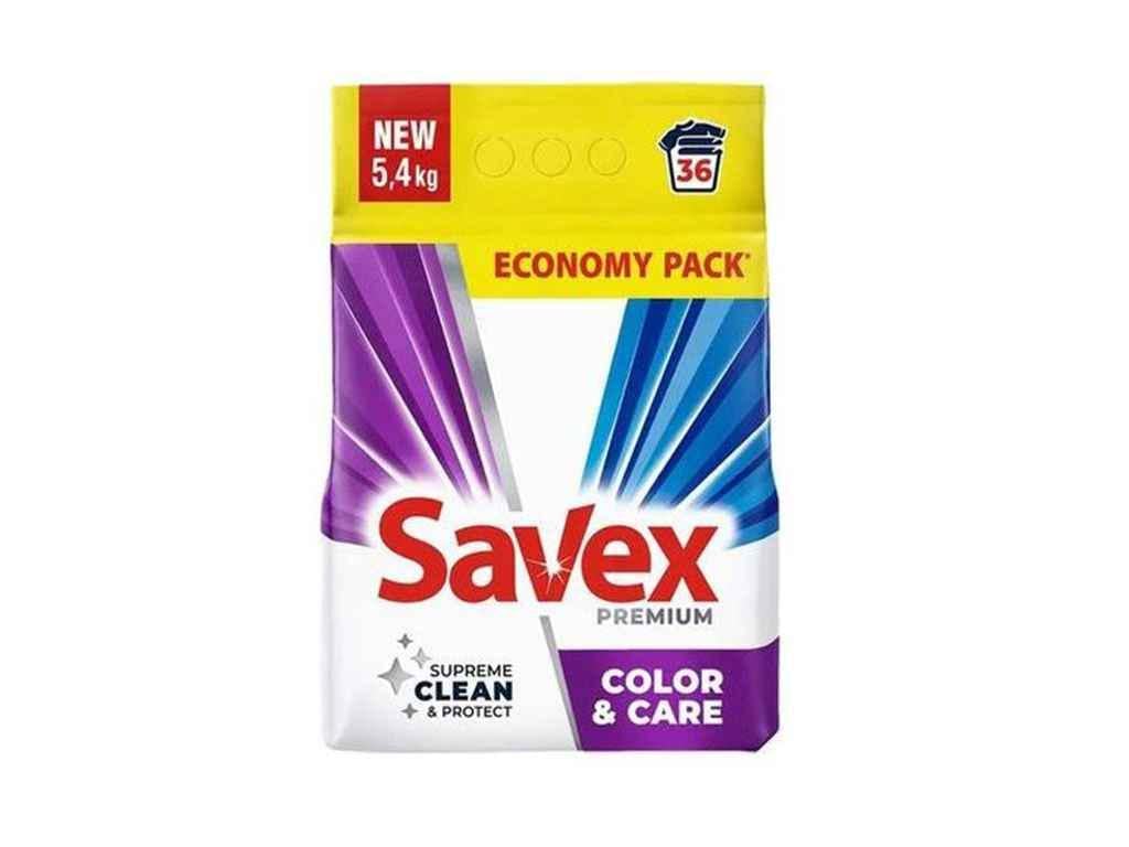 Стиральный порошок Savex автомат Supreme clean&protect Premium Color&Care 5,4 кг (937802)