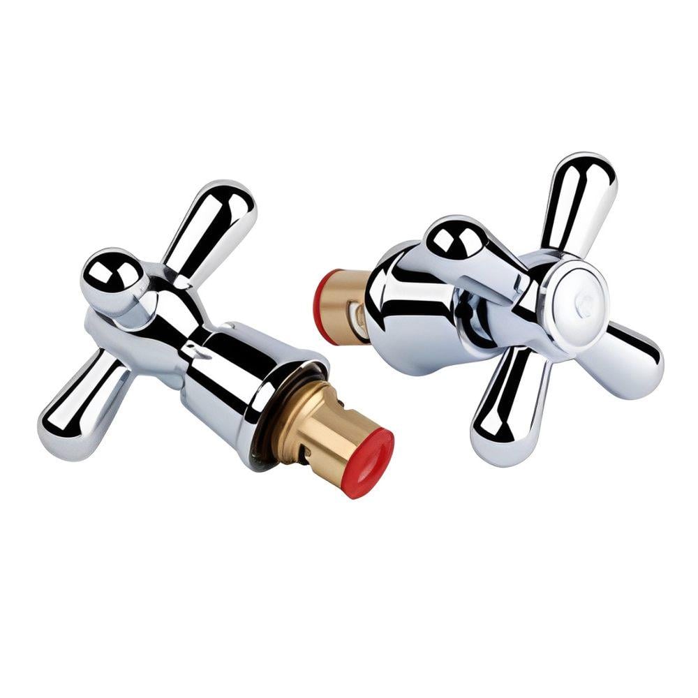 Ручка з кранбуксою Touch-Z 1/2" кераміка M 11 MF хрест (65778) Ручка з кранбуксою Touch-Z 1/2" кераміка M 11 MF хрест (65778)