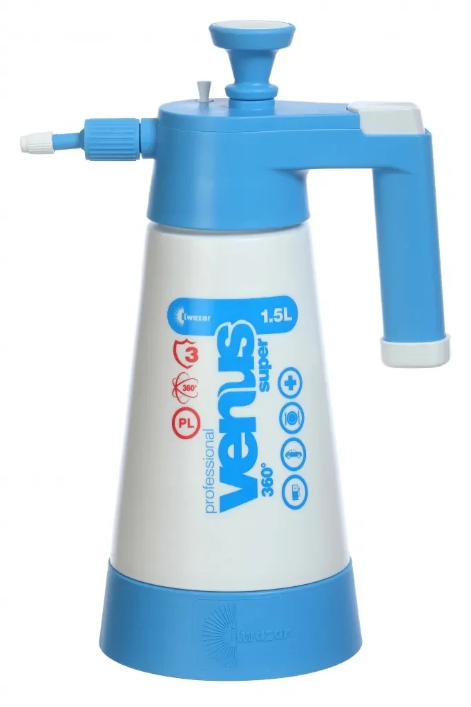 Обприскувач Kwazar Venus Super PRO+ 360 ручний помповий розпилювач 1,5 л