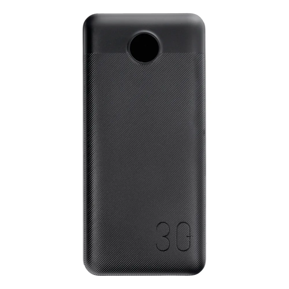 Внешний аккумулятор VEGER 30000 mAh PD QC3.0 3A 20W L30 Черный (W3008PD) Внешний аккумулятор VEGER 30000 mAh PD QC3.0 3A 20W L30 Черный (W3008PD)