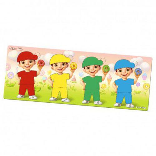 Пазл-сортер Мальчики з пончиками (192766)