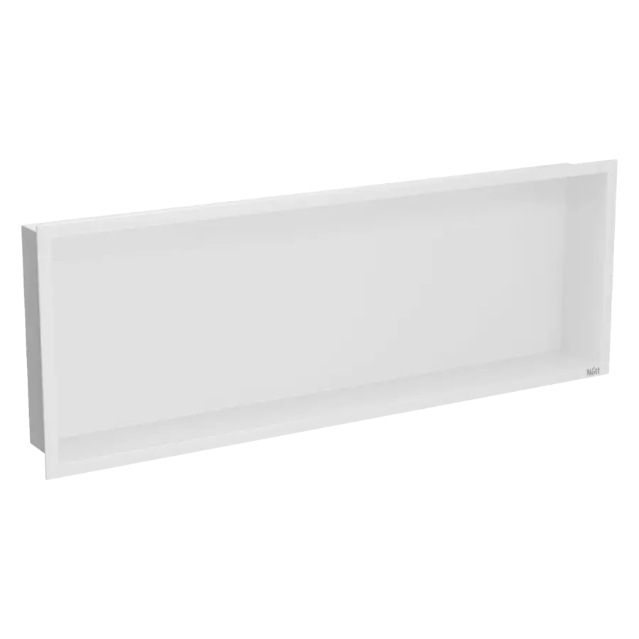 Полиця для ванної кімнати Nett YW-92 вбудована горизонтальна 920х310 мм Білий (121220)