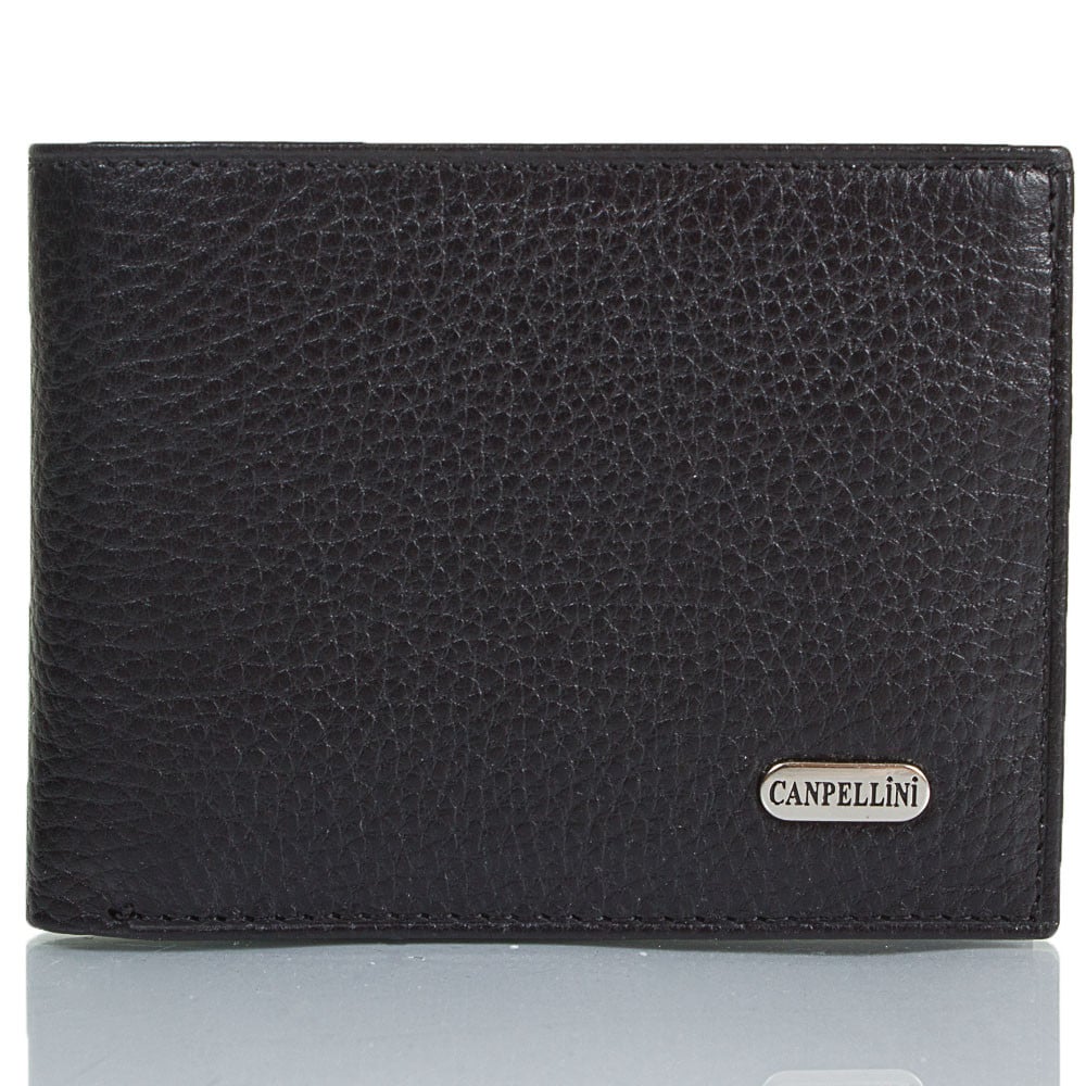 Кошелек мужской кожаный CANPELLINI 9753 Черный