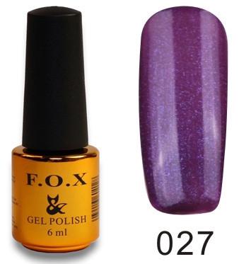 Гель-лак F.O.X PIGMENT №027 6 мл
