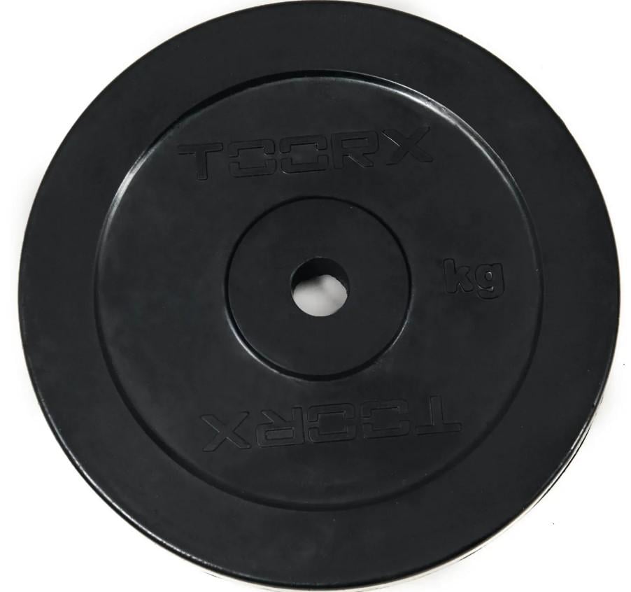 Диск для штанг і гантелей Toorx 20 кг 25 мм Чорний (DGG-20)