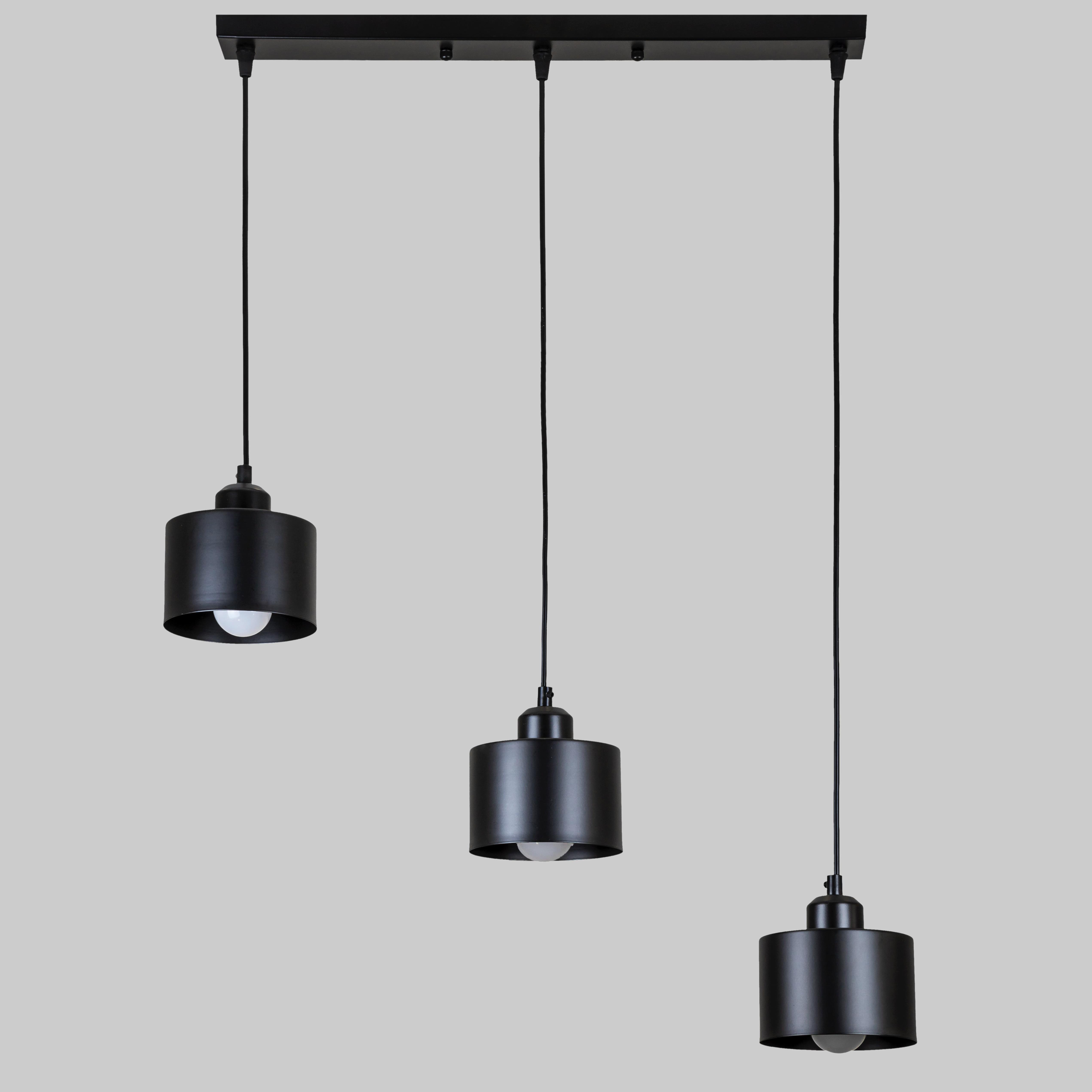 Люстра 52-187F-3 Loft Light 500 мм Black (52-187F-3 BK (500)