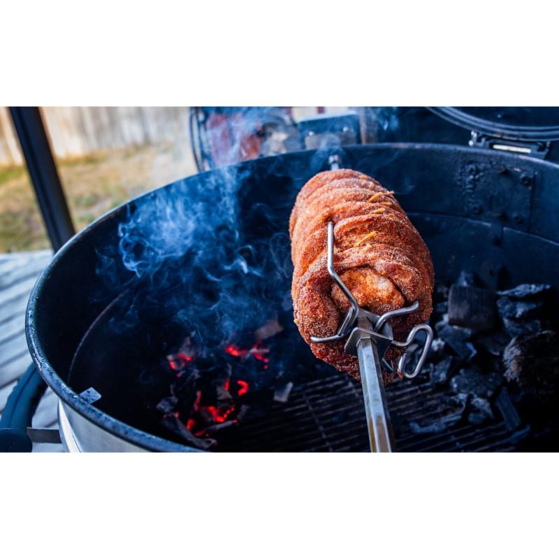 Угольный гриль со столом Napoleon Professional 57 см (PRO22K-CART-3) - фото 8 Угольный гриль со столом Napoleon Professional 57 см (PRO22K-CART-3) - фото 8