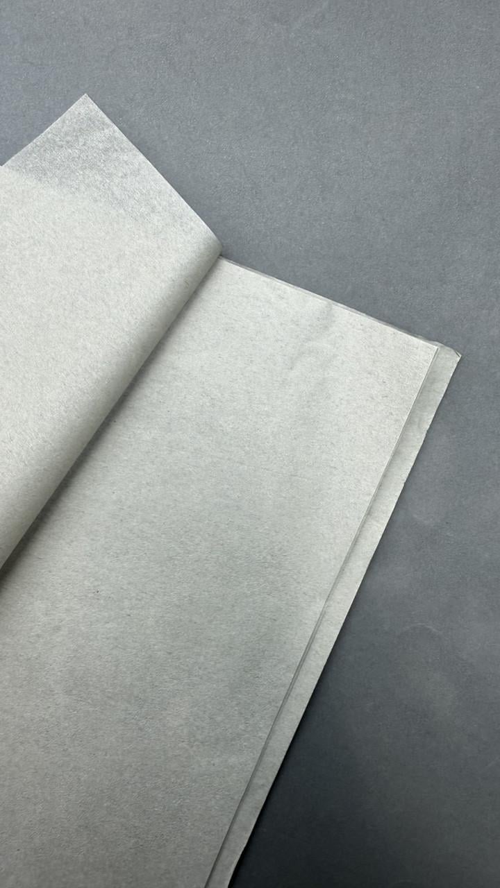 Бумага тишью 50x70 см 40 лист. Серый (2643956150) Бумага тишью 50x70 см 40 лист. Серый (2643956150)