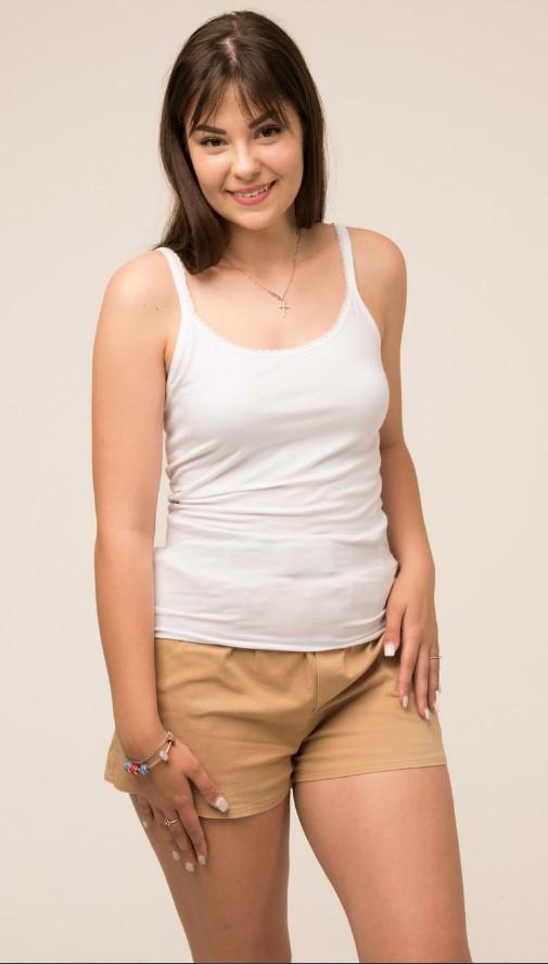 Майка женская Наталюкс L Белый (4621213200041) Майка женская Наталюкс L Белый (4621213200041)