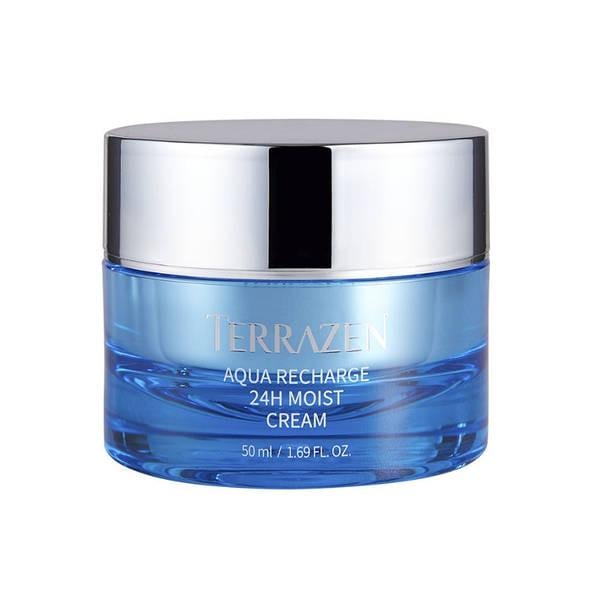 Крем с гиалуроновым комплексом интенсивно увлажняющий TERRAZEN AQUA RECHARGE 24H MOIST CREAM 50 мл Крем с гиалуроновым комплексом интенсивно увлажняющий TERRAZEN AQUA RECHARGE 24H MOIST CREAM 50 мл