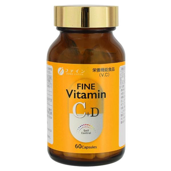 Мультивитамины Fine Japan Vitamin C + D 60 капс. (000024307) Мультивитамины Fine Japan Vitamin C + D 60 капс. (000024307)