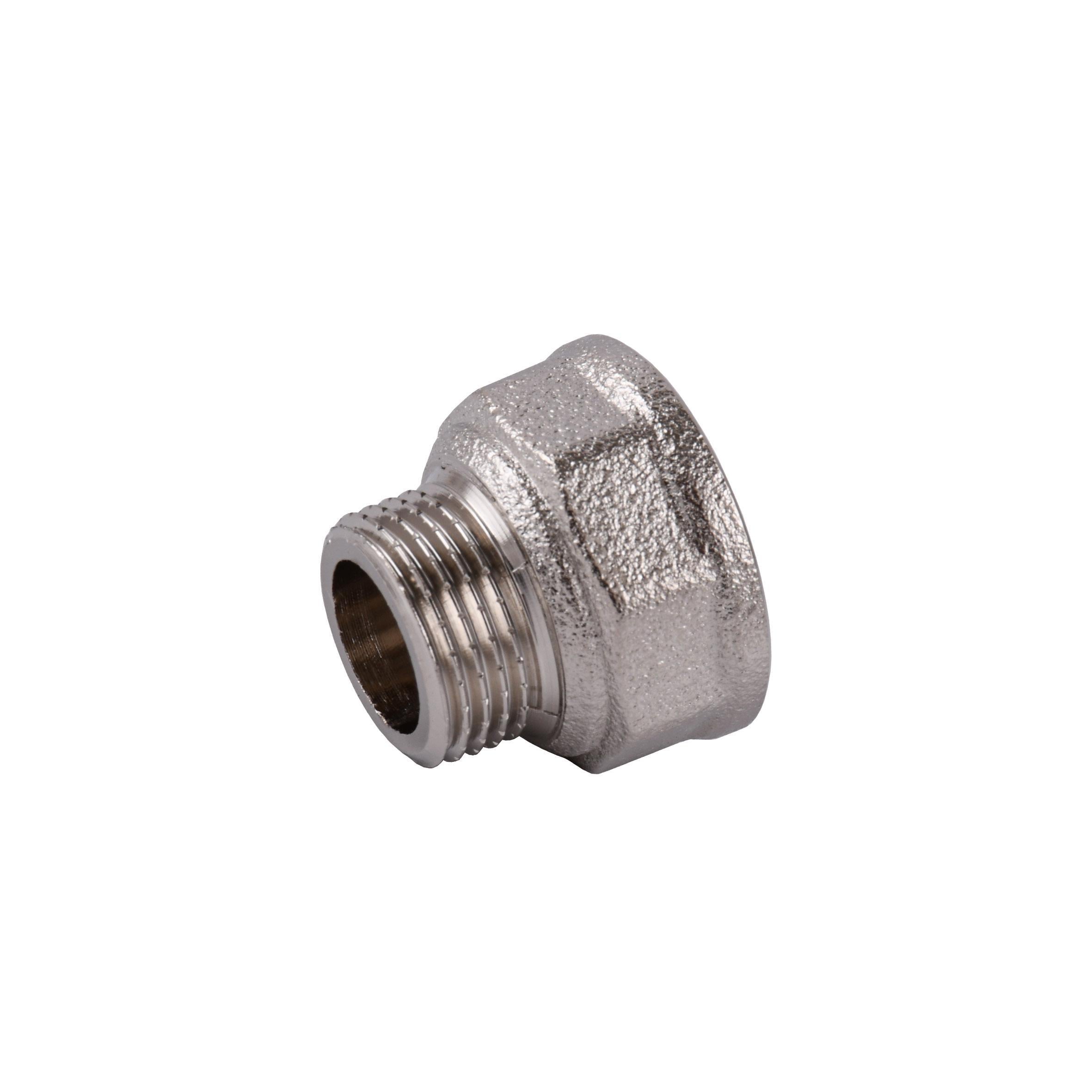 Переходник редукционный Optimum NK323O 1/2″х3/8″ВЗ никелированный восьмигранный (000030796)