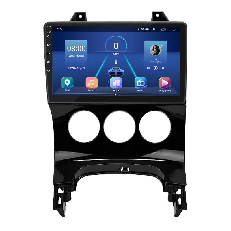 Штатна магнітола Lesko для Peugeot 3008 I 2009-2013 екран 9" 6/128Gb 4G Wi-Fi GPS Top