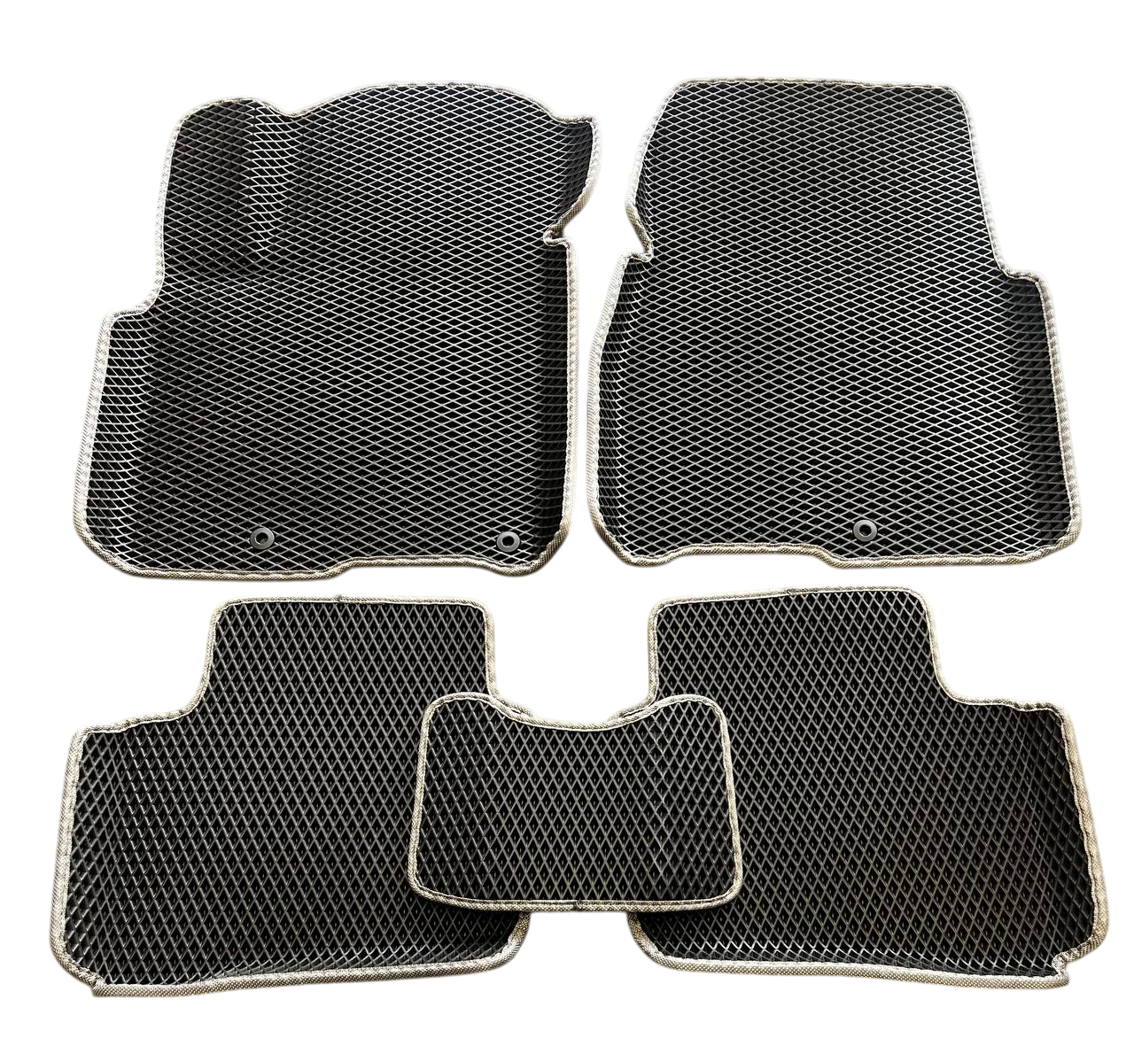 Коврики с бортиками EVA в салон с 3Д лапой для Kia Niro 1 hybrids 2016-2021 гг. (2711774582)