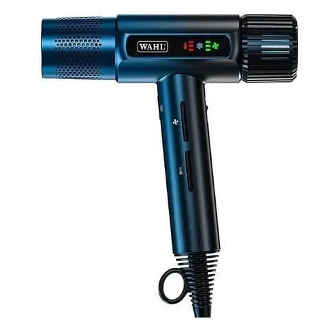 Фэн WAHL T-Dryer Vanquish Midnight Blue 1600 Вт с ионизацией и LED-индикатором Синий (PH00188)