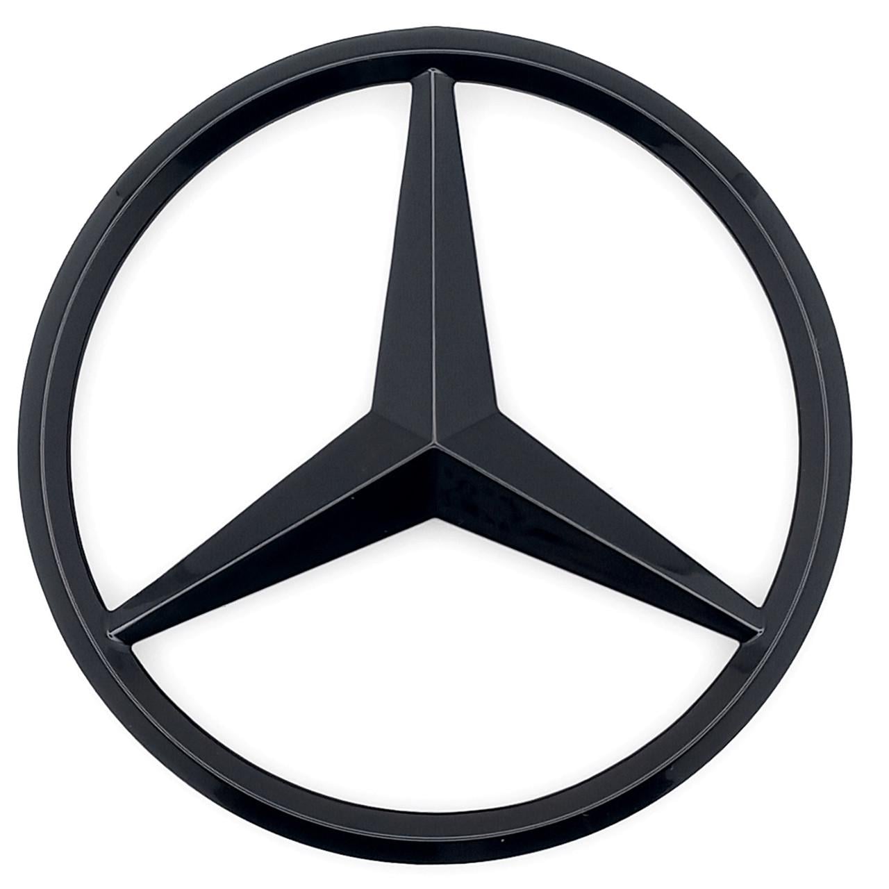 Эмблема Mercedes 91х91 мм Черный (A206 817 16 00 C W206)