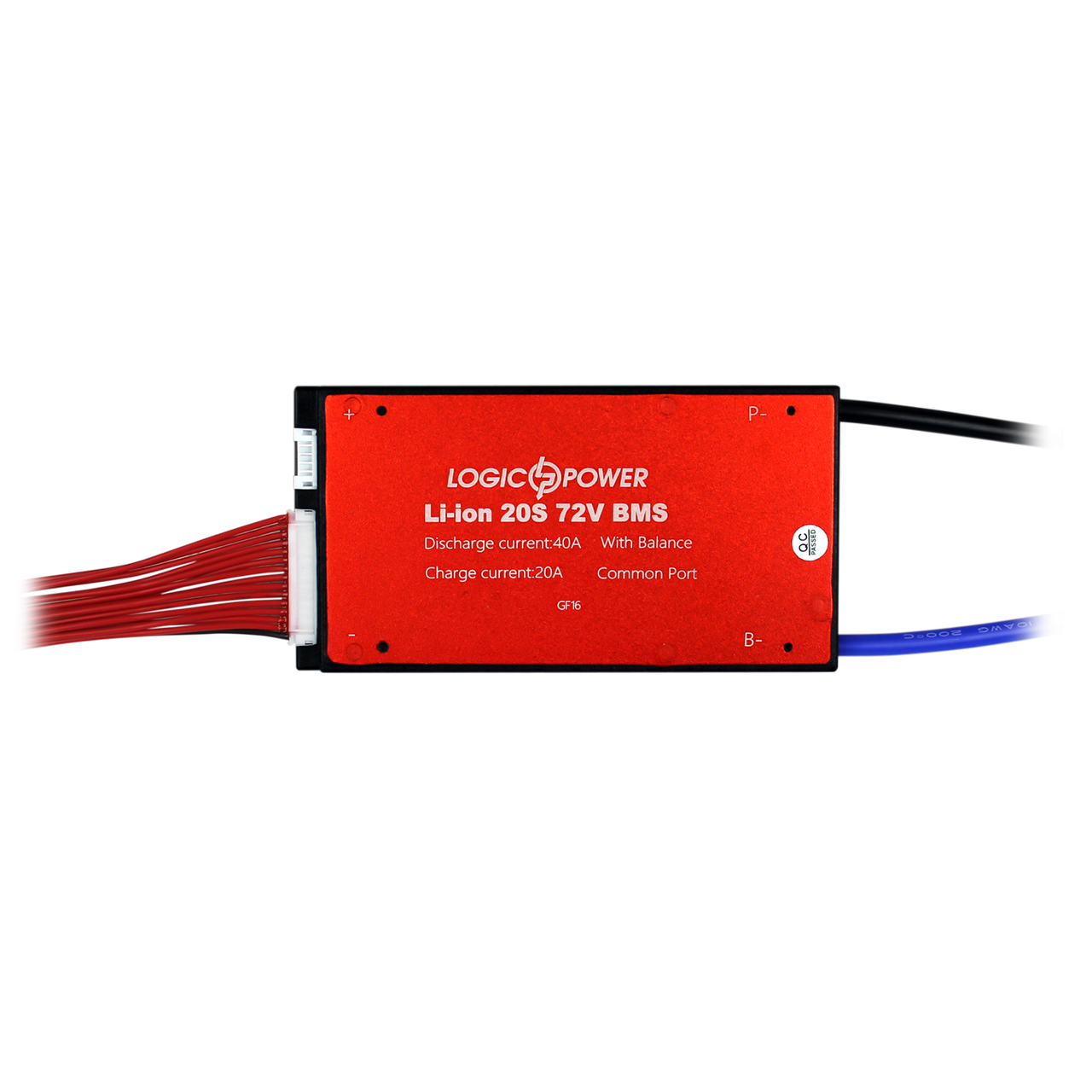 Плата BMS LP Li-ion 72V 20S Dis 40A Ch 20A