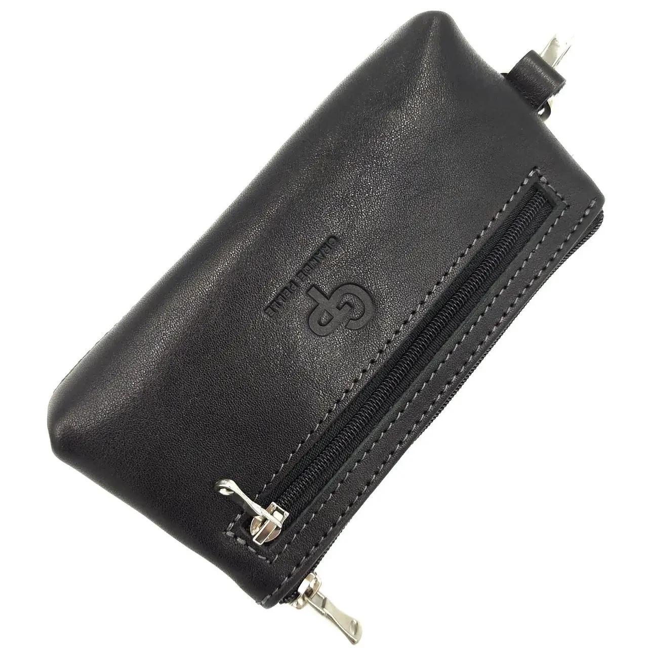 Футляр для ключів Grande Pelle унісекс натуральна шкіра Чорний (4016/10) Футляр для ключів Grande Pelle унісекс натуральна шкіра Чорний (4016/10)