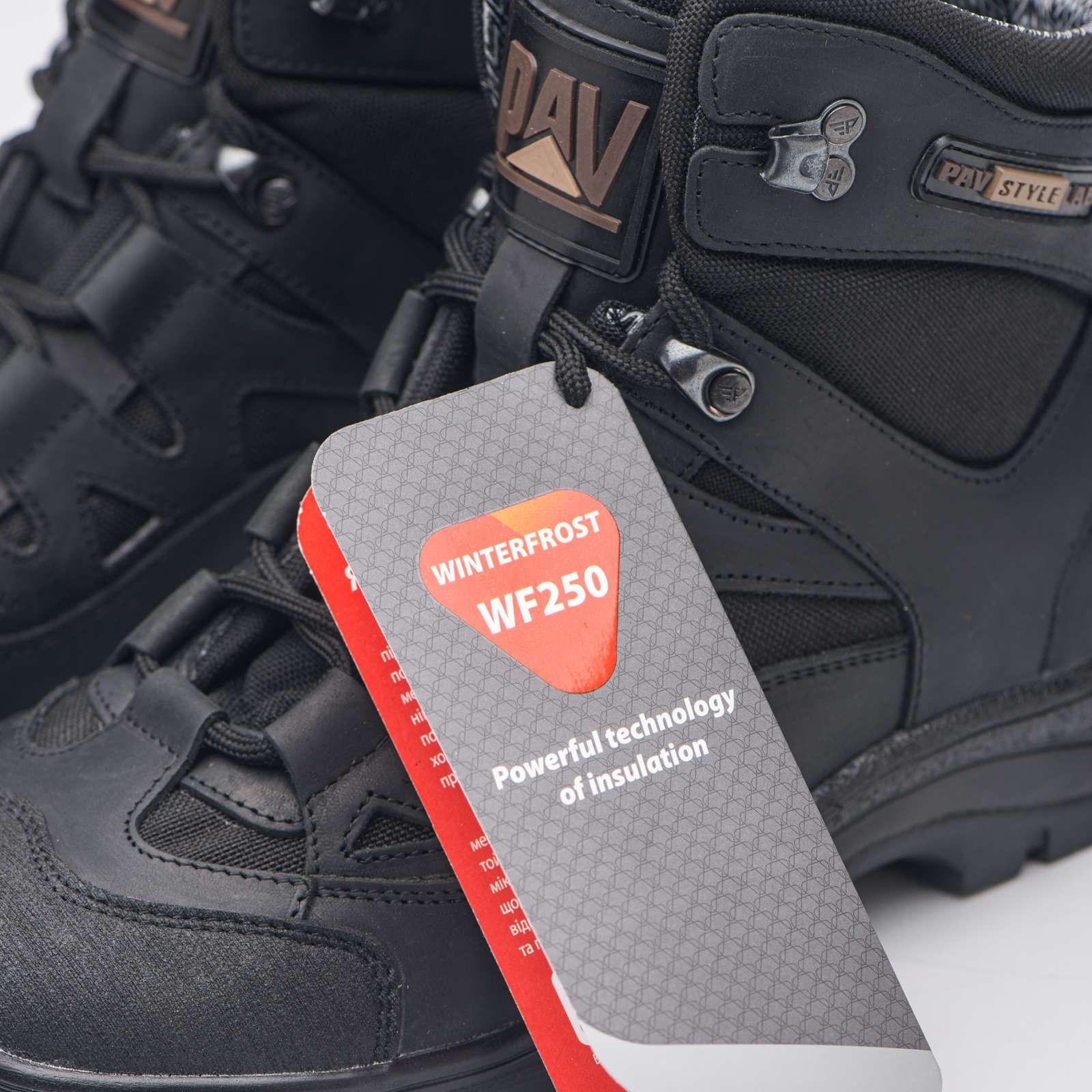 Берцы из натуральной гидрофобной кожи и кордуры р. 37 Черный - фото 8