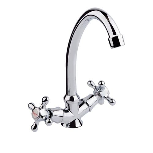 Смеситель для кухни Sanitary Wares Diablo 2710F SWDIA2710F двухвентильный Хром (110727)