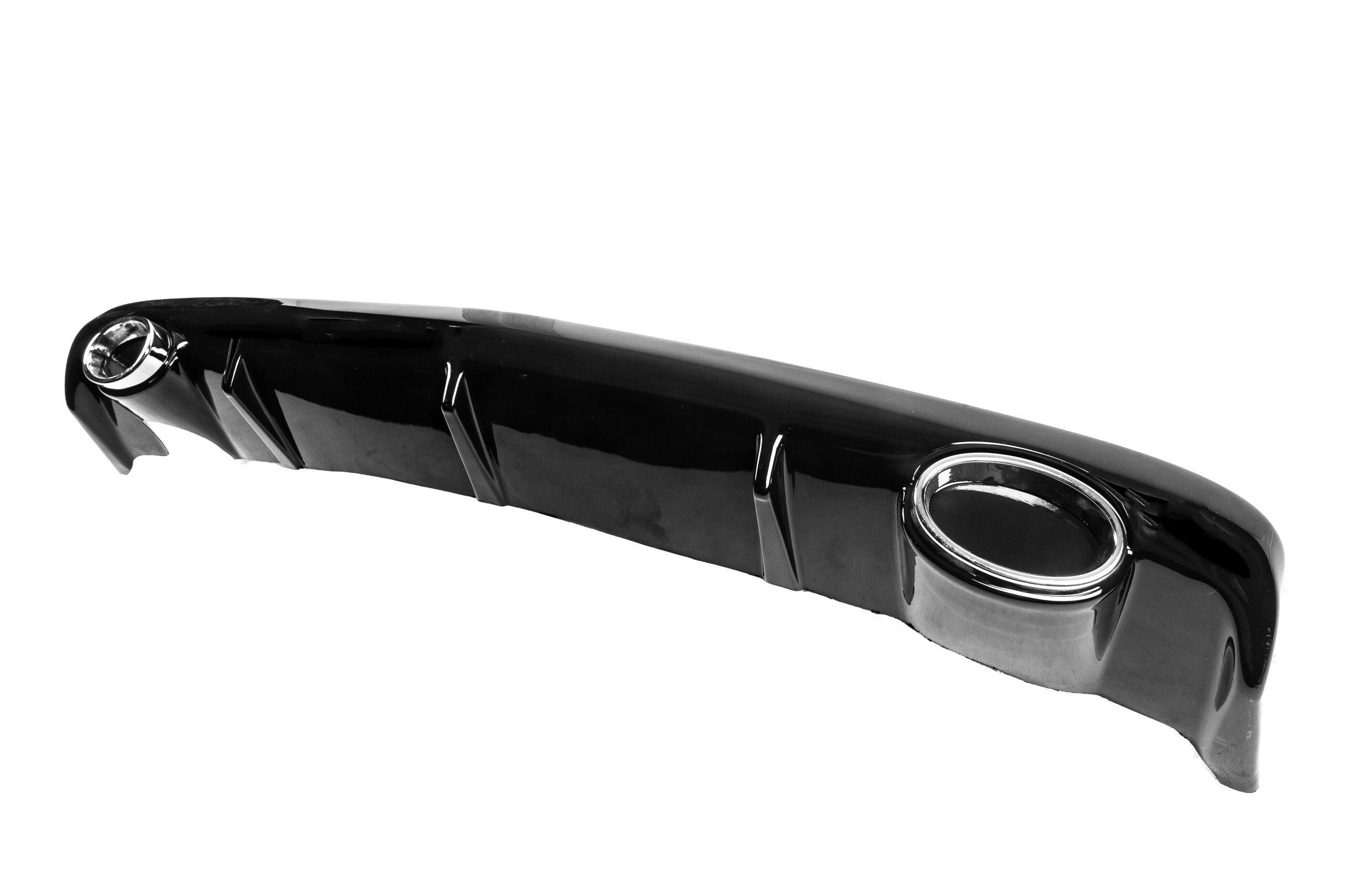 Диффузор задний DPT V-1 SD DPT для Opel Astra J 2009-2015 гг. ABS-пластик Черный глянец (130571)