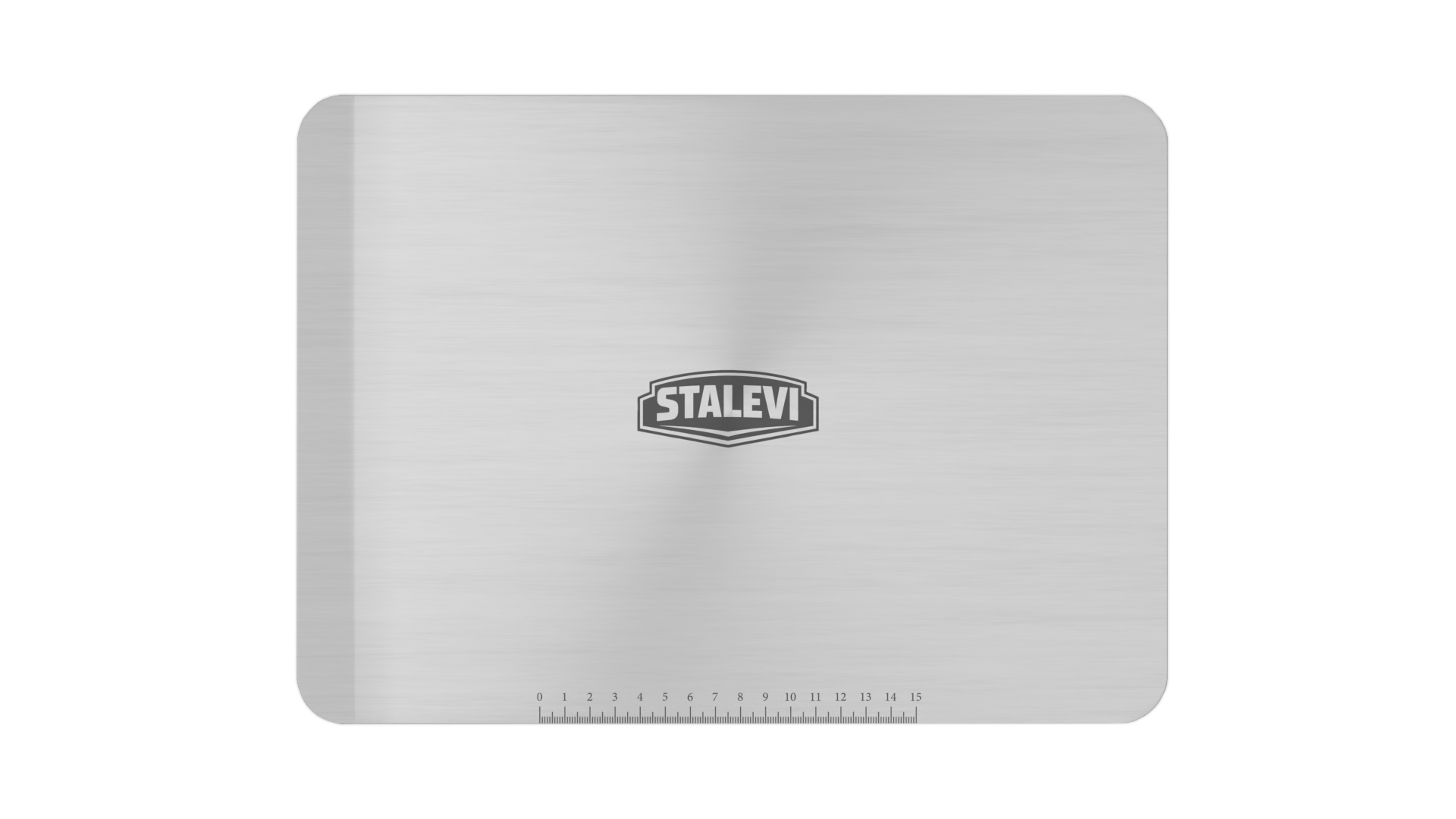 Дошка кухонна STALEVI 30х40 см сталева товщиною 1 мм/з ручкою і шкалою