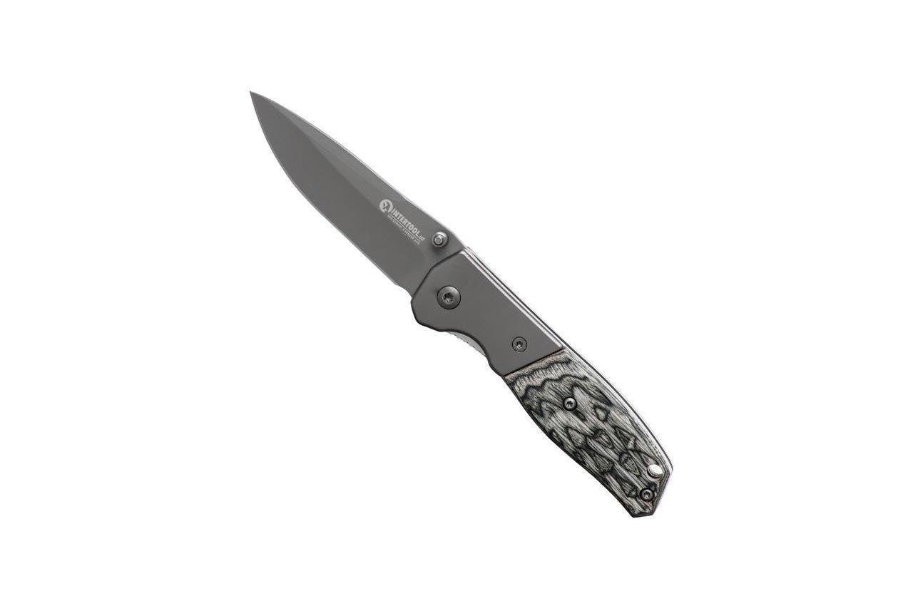 Нож универсальный Intertool складной 165 мм (HT-0590) - фото 7