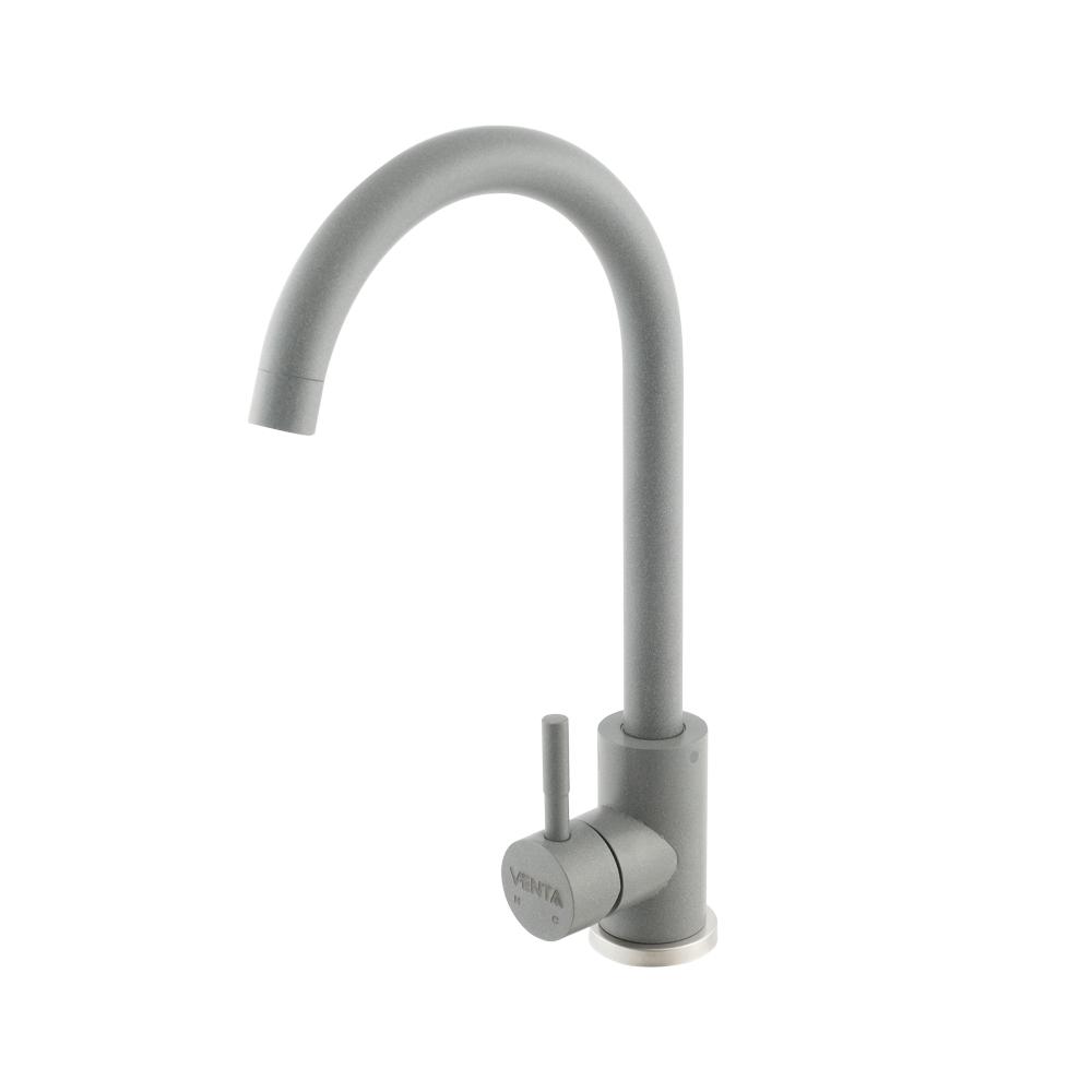 Смеситель для кухни Venta VS402US-gray-04