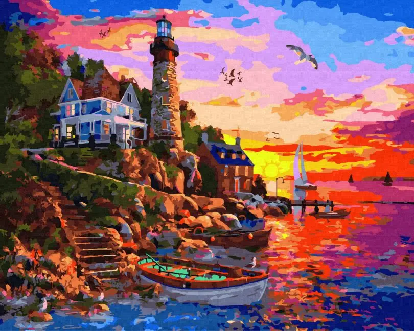 Картина по номерам Brushme Маяк 40x50 см (BRM45106)