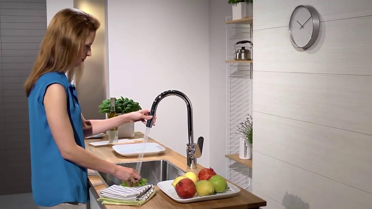 Змішувач для кухні Hansgrohe Focus M41 31815000 із висувною лійкою Хром (111770) - фото 7