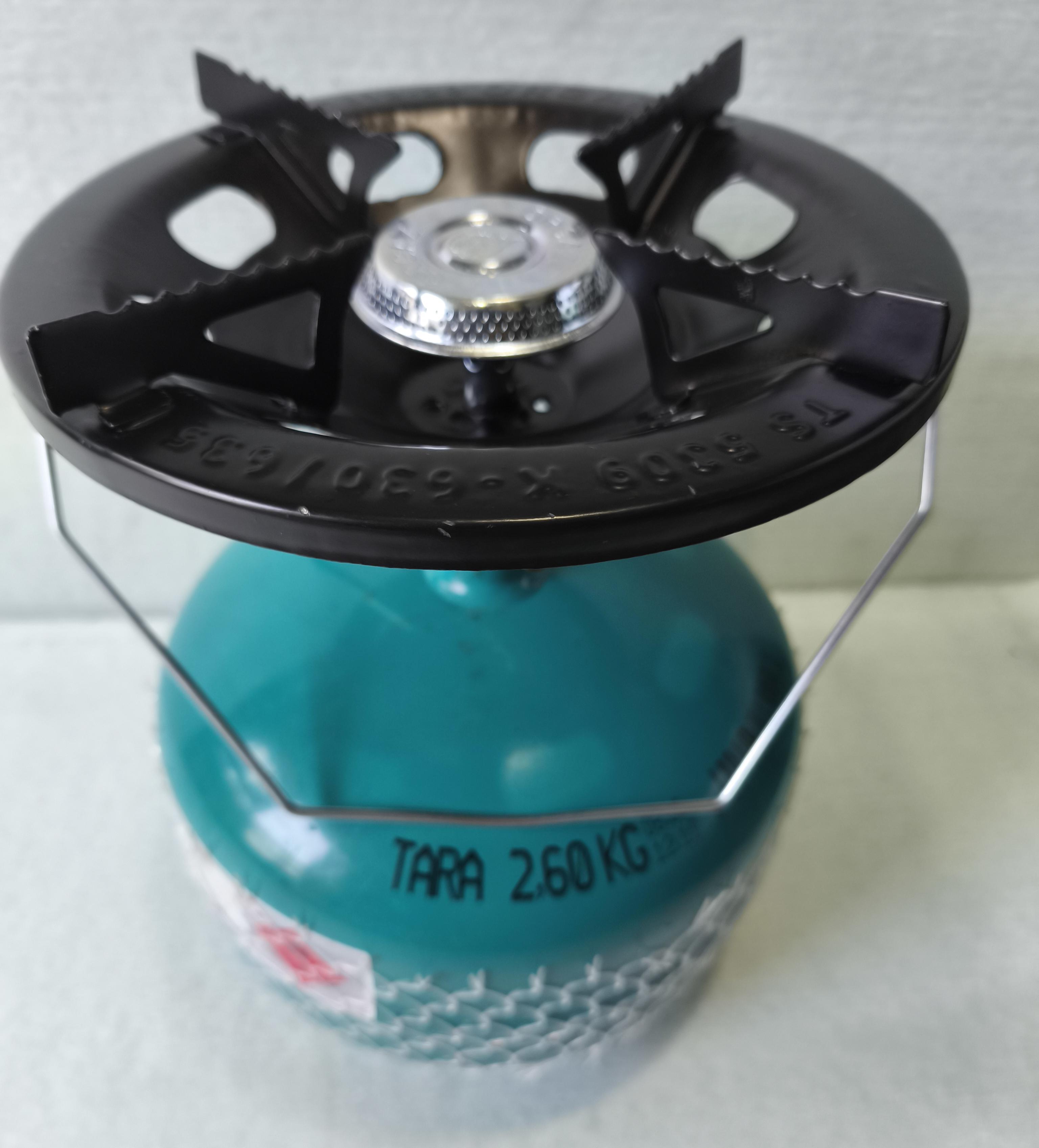 Туристичний газовий балон 5 л/2 кг в комплекті з пальником EPK-630 - фото 3