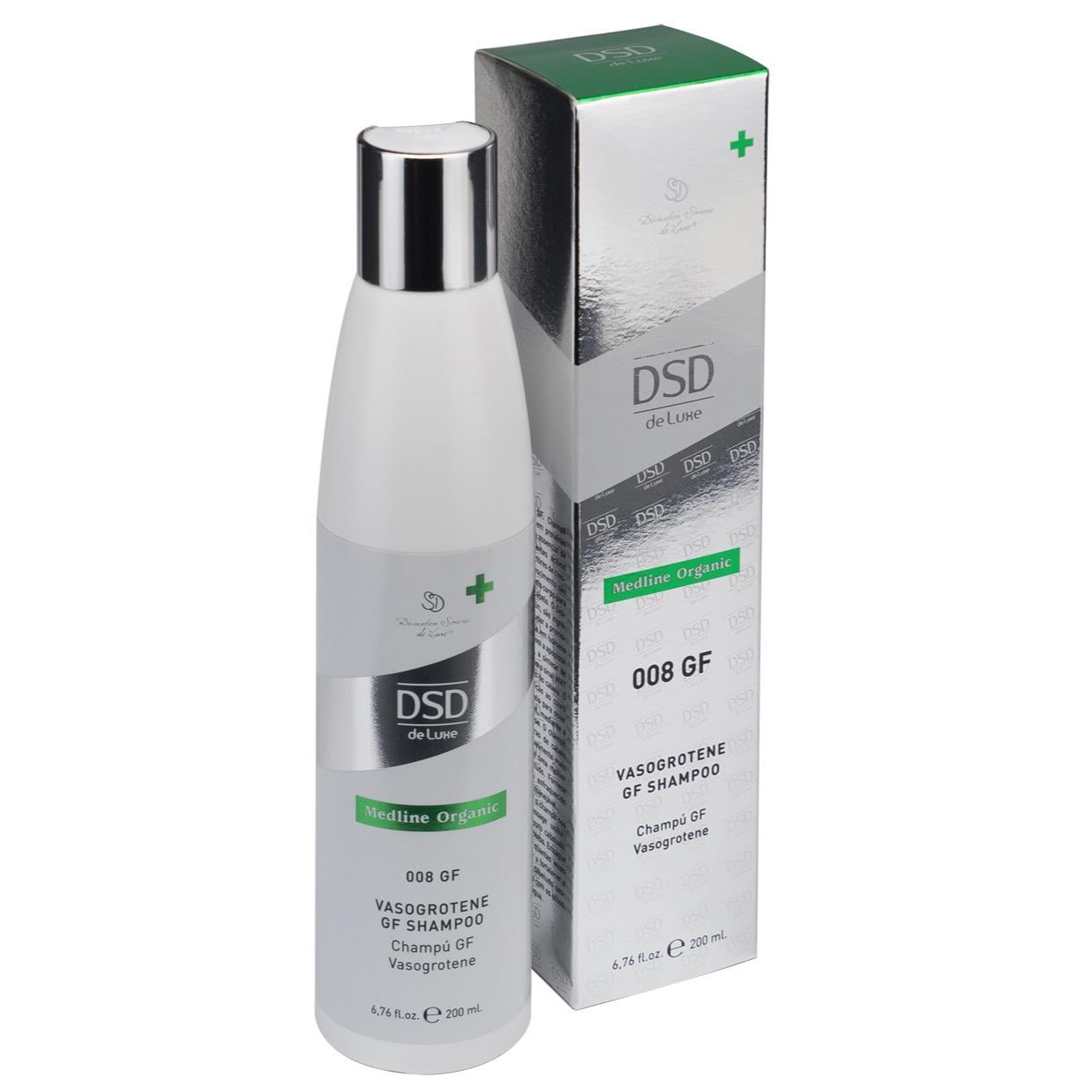 Шампунь с факторами роста DSD de Luxe 008 Vasogrotene GF Shampoo 200 мл