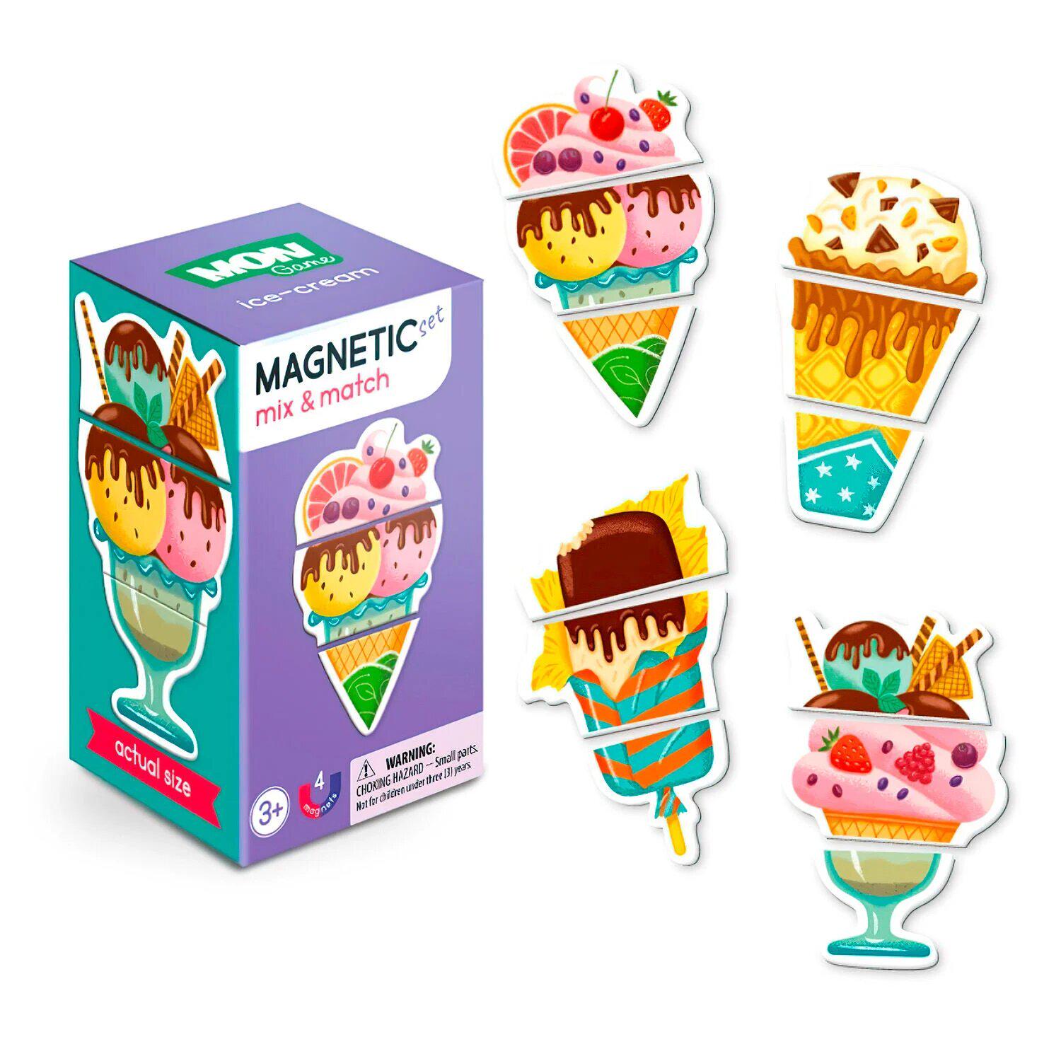 Гра магнітна Dodo Морозиво 12x7x7 см 12 елементів (200219)