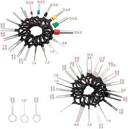 Набор экстракторов для удаления контактов из разъемов 41 шт. (А000050) - фото 3 Набор экстракторов для удаления контактов из разъемов 41 шт. (А000050) - фото 3