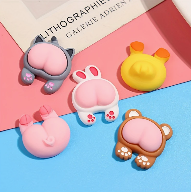 Набір магнітів Кумедні тваринки 5 шт. 2-2,5 см (22976) Набір магнітів Кумедні тваринки 5 шт. 2-2,5 см (22976)