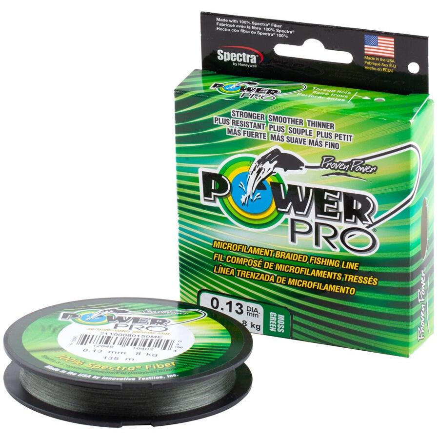 Шнур POWER PRO 0,19 мм 28,6lb/13,0 кг 275 м Moss green (2134175704)