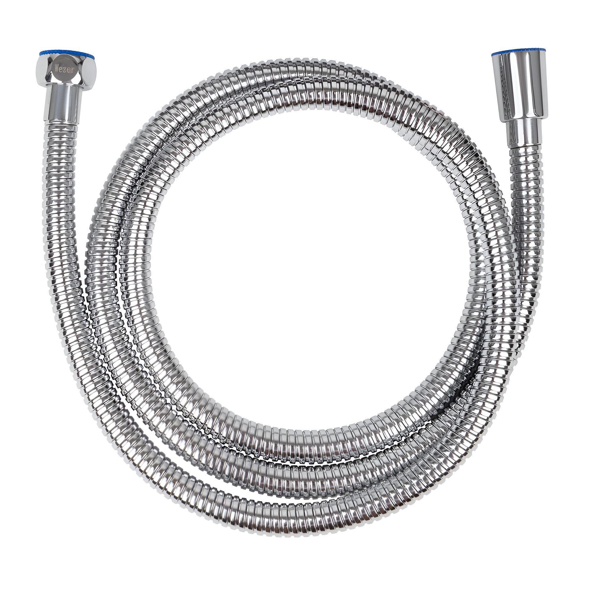 Душевой шланг Wezer WKR-009-150 150 см Хром (SQ-1046301)