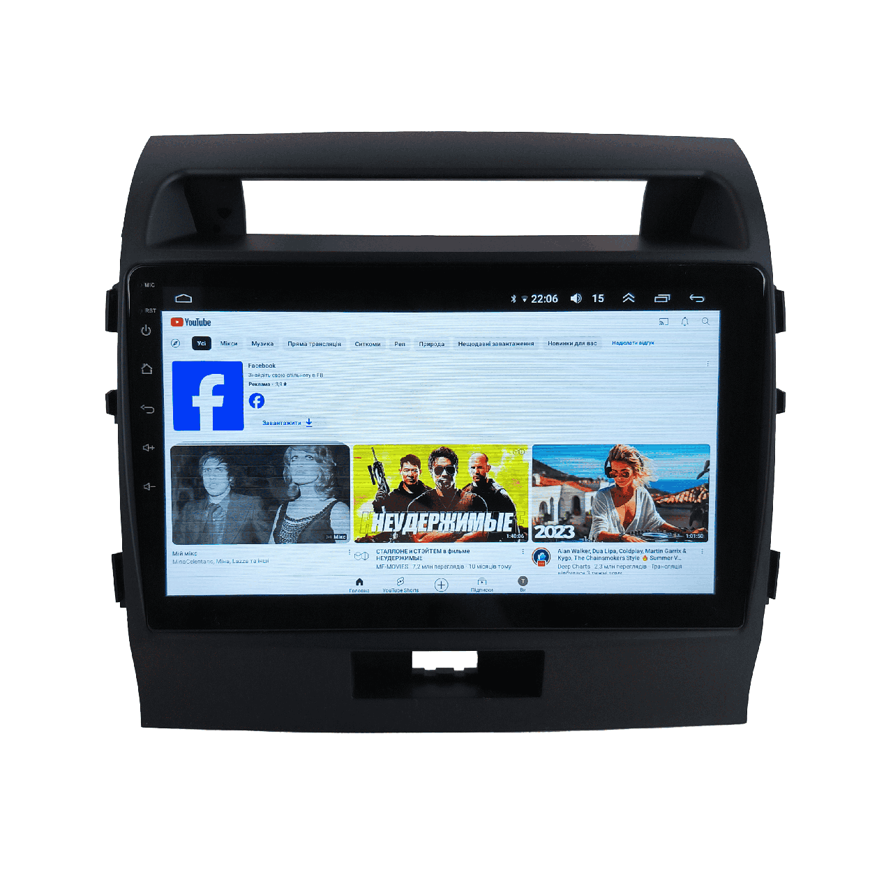Автомагнитола для Toyota Land Cruiser Prado 2007-2015 7862 8 ядер/4G/DSP/CarPlay/Android/QLED (М-ТЛК-10-Т6)