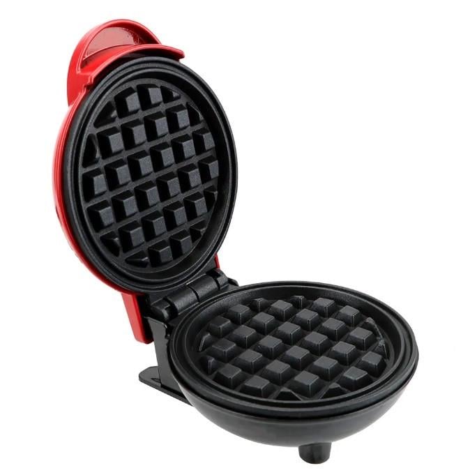 Вафельница электрическая Rias WQ-H603 mini 350 W Red (3_03731) Вафельница электрическая Rias WQ-H603 mini 350 W Red (3_03731)